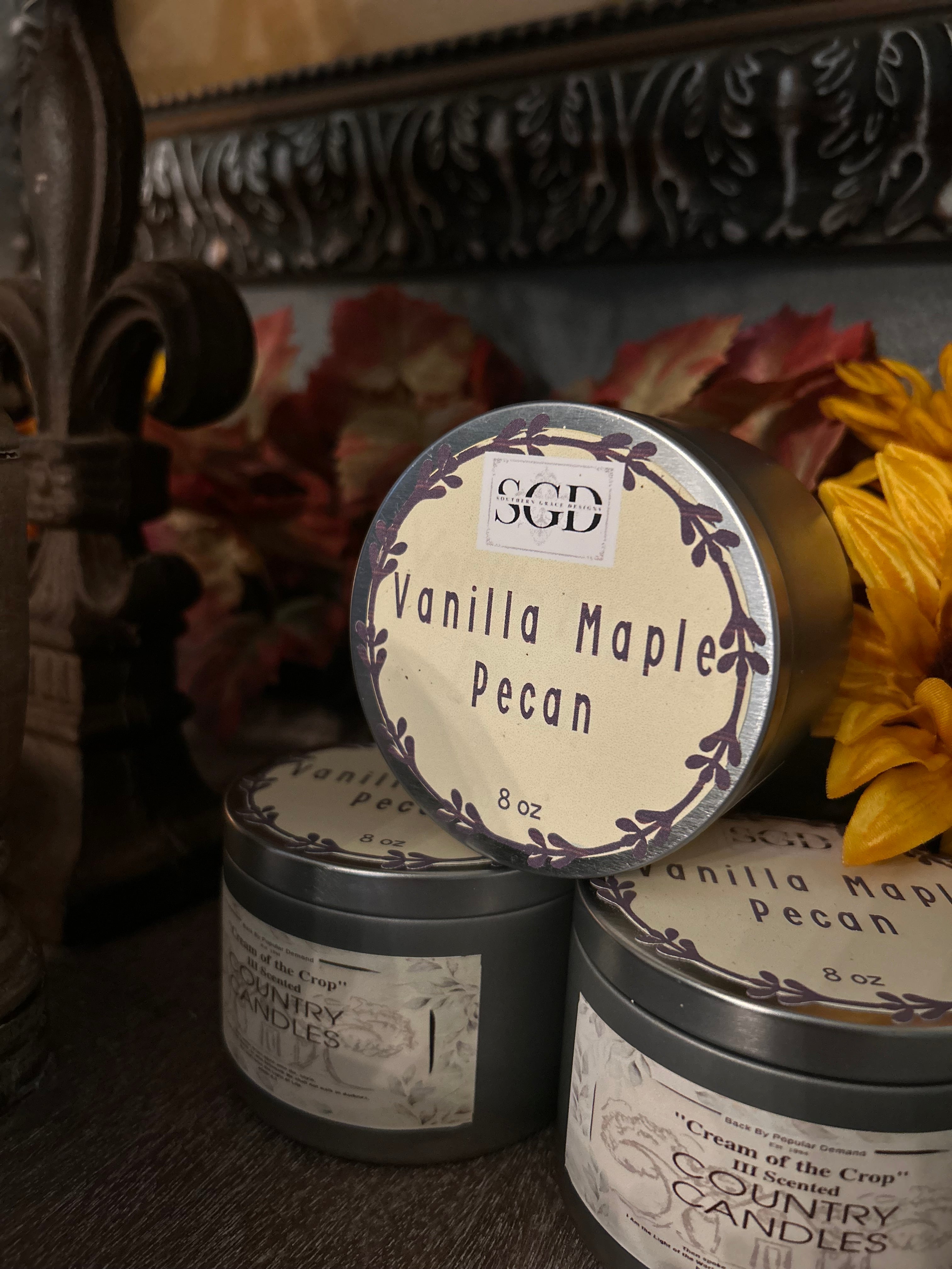 Discontinued 8OZ. SCENTED CANDLE TINS